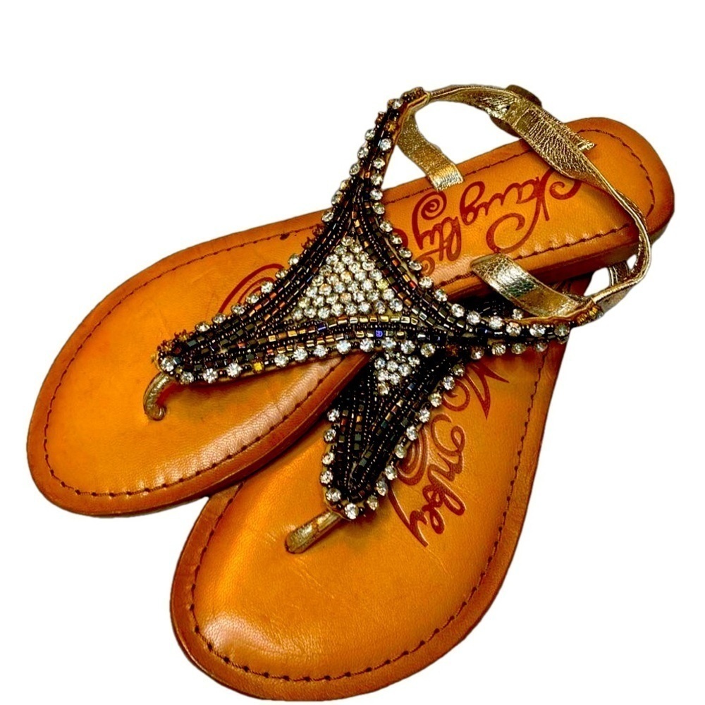 Naughty Monkey Ladies size 5 stunning sandals